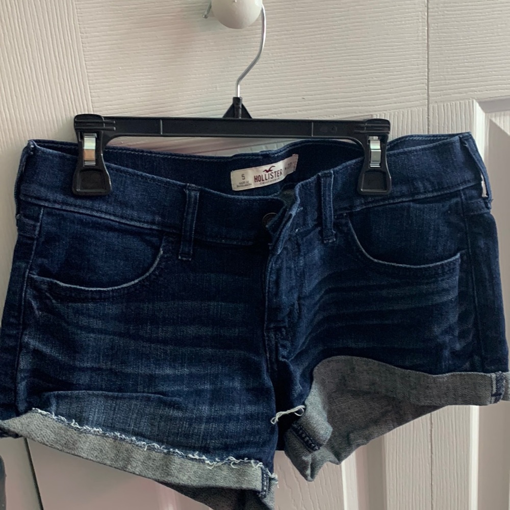 Hollister size 5 jeans shorts